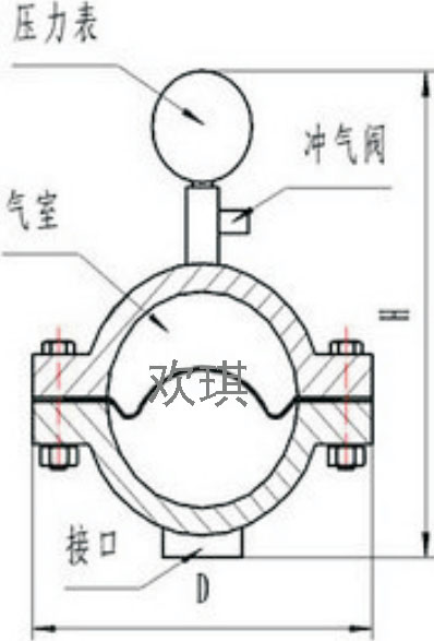 UPVC阻尼器图纸