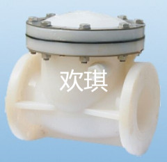 PP旋启式止回阀图片