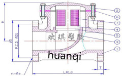 T型塑料过滤器图纸